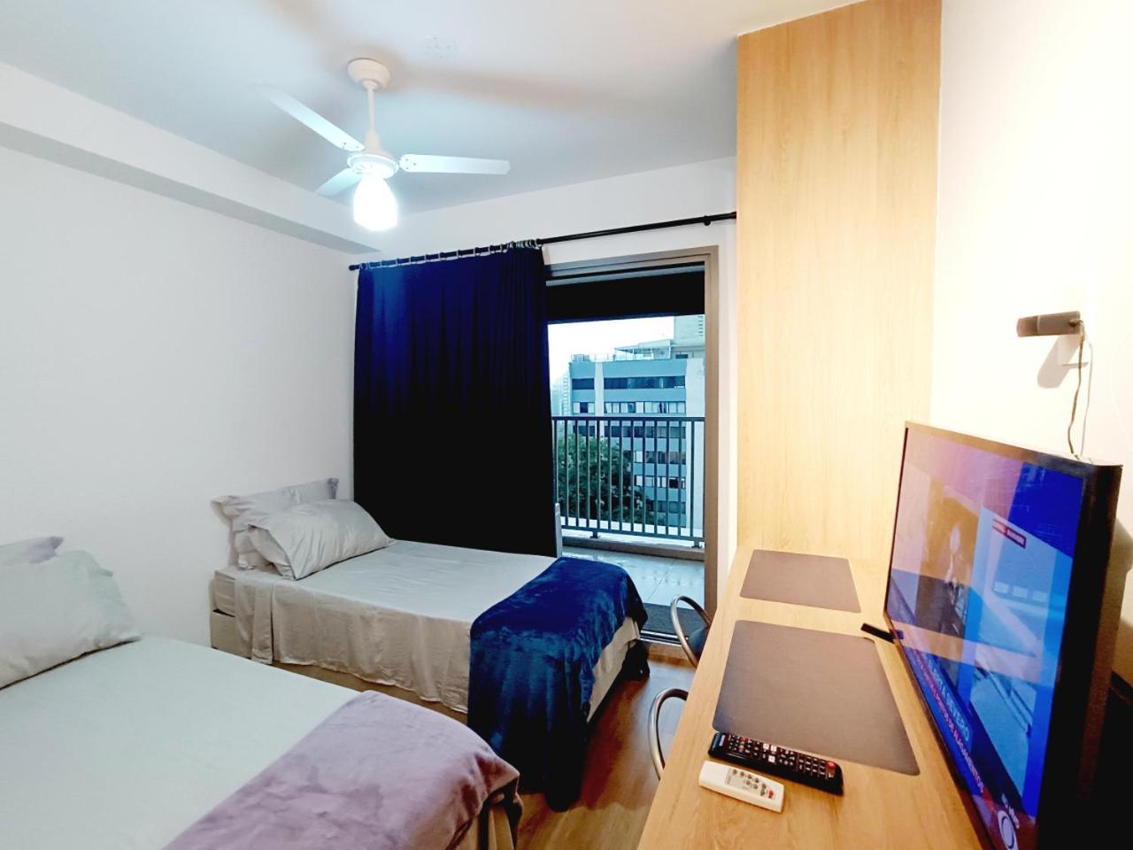 Apartment Metro Paraiso Ou Ana Rosa Com Piscina, Academia E Cowork Ate 3 Pessoas Com Maleiro E Sala De Espera *